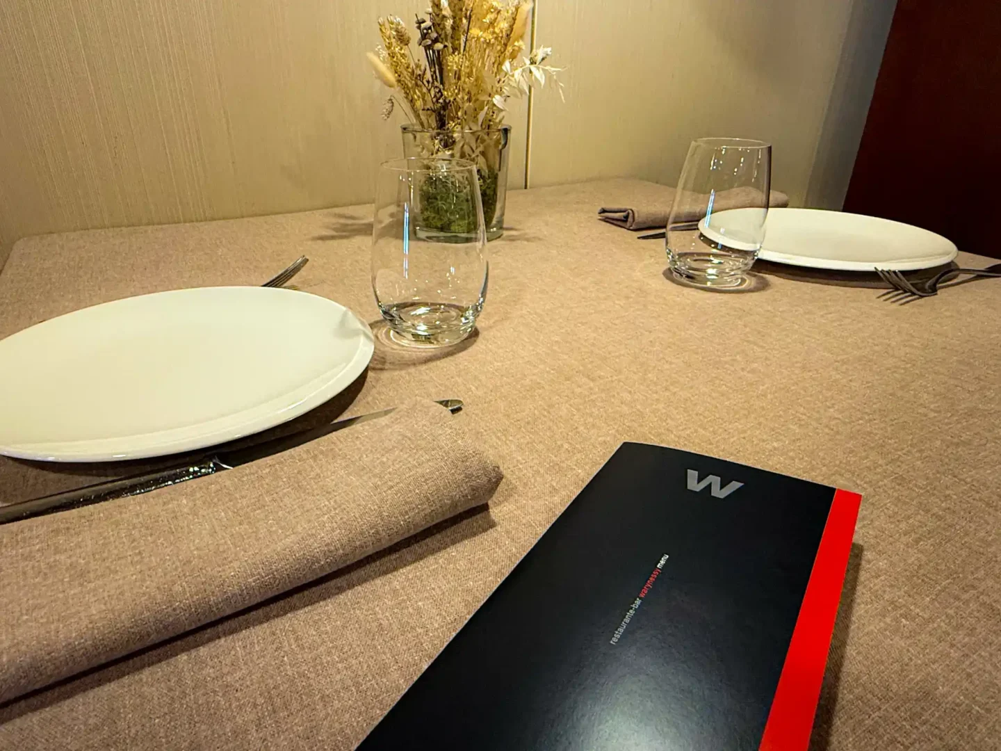 Tarjeta regalo en restaurante Warynessy en Villena